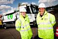 United Utilities sewer workers Mick Barton and Shaun Dullaghan