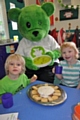 Channings Nursery had a very special visitor at their Teddy Toddle, Humphrey Bear, mascot for Royal Manchester Children’s Hospital Charity