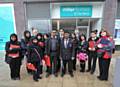 Students from Falinge Park High School on their geography field trip at Miller Homes@The Rock in Bury: 
Zainab Moazam, Kainat Khan, Sumi Akhtar, Ifthikar Ahmed, Jamie Hall, Mehwish Zaheer, Jabed Miah, Nosheen Ashfaq, Jawad Ahmed, Lailah Khan, Hafiza Begum, Monwara Begum and led by teacher Sarah Keavenys 