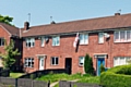 Former council houses on Hill Top Drive, Kirkholt (stock photo)