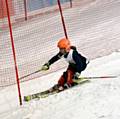 Daisi Satipski in action at the Snow Centre in Hemel Hempsted