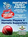 Twenty/20 Cricket Challenge, Hornets players v Hornets supporters at Milnrow Cricket Club on Sunday the 8 of July 