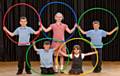 Pupils from Alice Ingham RC Primary in Rochdale are looking forward to the hula hoop challenge

