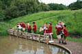 Pupils from Beech House School take a closer look at nature at Mandale Park 
