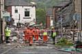 Shaw Explosion, specialist search and rescue teams, including search and rescue dog Echo, are involved in the operation  