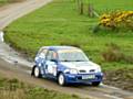 Joe Cruttendenin the Jim Clark Rally