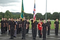 Hundreds of people attended the ceremony at Hopwood Hall College to mark the students’ completion of the Uniformed Public Services BTEC course