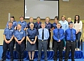 Young cadets from uniformed services across the county teamed up at Greater Manchester Fire and Rescue Service (GMFRS) recently to design a new logo