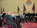 Milnrow Brass Band get into the patriotic spirit