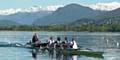 Mark coaching the quad at training camp on Lake Varese, Italy
