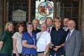 Lynda Battarbee (Trussell Trust), Gemma Jackson, Margaret Wight, Canon Mark Howarth, Iain Wight, Rev Sharon Jones (Rochdale Foodbank Steering Group), Simon Danczuk MP, Andrew Kelly (Lib Dem), Ashley Dearnley (Cons)