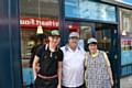 Ian and Adele Shaw owners of The Best Cod in Town on Yorkshire Street with apprentice Tom Bray