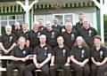 Members of Rossendale and Pendle Mountain Rescue Team (RPMRT) are presented with the Diamond Jubliee medals as part of the Queen's Jubilee celebrations