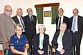  L-R (Back) Cllr Martin Rogers (Rochdale Council), Cllr David Barnes (Whitworth Town Council), Dr Neil Snowden (Pennine Acute Trust), Professor Alan Silman, Dr Chris Duffy (Chair HMR CCG)
 

L-R (Front) Josie Fletcher PIU manager, Cllr Janet Darnborough and Cllr Linda Robinson (Chair of Rochdale Council Health Overview & Scrutiny Committee)
L-R (Front) Josie Fletcher PIU manager, Cllr Janet Darnborough and Cllr Linda Robinson (Chair of Rochdale Council Health Overview & Scrutiny  Committee)