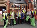 Volunteers met at the Castlemere Community Centre and were provided with litter picks and plastic bags in order to clean the area surrounding Castlemere Street