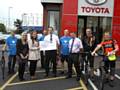 RRG Toyota community project raises £6000 for The Christie 
