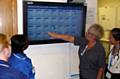 The Visiward system, developed in partnership with CSC, replaces the handwritten whiteboards traditionally used in wards to display patient information