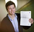 Manchester Grammar School (MGS) student John Lowe achieved outstanding results in his A-Levels