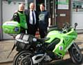 As part of Samaritans’ annual awareness day 24:7, David Exley was welcomed by Simon Danczuk, MP for Rochdale and a volunteer  