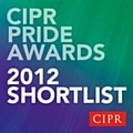 2012 North West CIPR PRide Awards logo