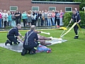 Greater Manchester Fire and Rescue Service (GMFRS) joined staff from the Peter Fenton Veterinary Practice, based in Middleton, for a presentation and demonstration