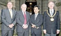 Representatives from north west companies with links to Japan were the guests at a celebratory dinner at Rochdale’s magnificent town hall 