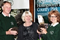 Peter Jackson, Sue Lewis and Susan Conway of Rochdale Hedgehog Rescue Centre