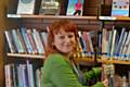 Andrea Birch at Oldham library