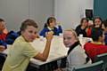 Pupils from St Margaret’s Primary School in Heywood visit Rochdale Sixth Form College 