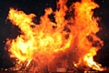 Bonfire at Cherwell Avenue, Heywood