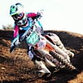 Jake Winnard using his sporting talent in Motocross