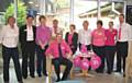 Staff at BMI The Highfield Hospital showed their support for charity Breakthrough Breast Cancer by wearing pink to raise vital funds and awareness of the disease