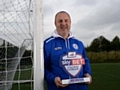 Rochdale manager Keith Hill is auctioning for charity his Sky Bet Manager of the Month trophy.

