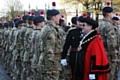 The First Battalion of the Royal Regiment of Fusiliers homecoming parade