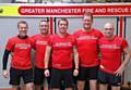 Leon Dally, Rob McDonagh, Mark Haslam, Pete Griffiths and Dean Hanley ready to take on the New York Marathon