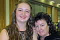 Emily Carter with Poet Laureate Carol Ann Duffy