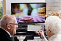 Over 75s can apply for a free TV Licence at tvlicensing.co.uk/over75