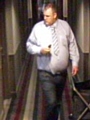 CCTV still of a man they want to speak to in connection with the thefts