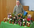 Mr Kenneth Uren, one of our church members at his stall, he is a keen gardener hence the nature of his stall