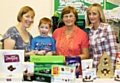 Members of St Thomas' Church help at the village fair