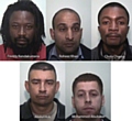 The five men jailed for rape of 15-year-old girl