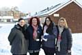 RBH employees and tenants working together with Groundwork: Claire James, Chair, STARA; Julie Greenwell, RBH Neighbourhood Housing Officer; Izzy Mactague, Business Development Co-ordinator, Groundwork Oldham & Rochdale; Claire Igoe, Senior Co-ordinator, Groundwork Oldham & Rochdale