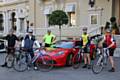 Swapping four wheels for two: The cycling team pedalled from Monaco to Rome to 
raise thousands for Children in Need