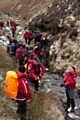 Pendle Hill meeting with the potential new recruits to Rossendale and Pendle Mountain Rescue Team