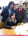 Steve and Nancy Hwozdyk with their daughter Lucy. After looking into their family history the Hwozdyk’s are planning a family holiday to Ukraine so that they can discover more about their ancestors