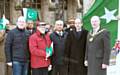 Simon Danczuk, Member of Parliament for Rochdale; Jim Dobbin, Member of Parliament for Middleton & Heywood; Ghulam Rasul Shahzad OBE JP, Chairman, Action for Pakistan, International; Councillor Colin Lambert, Leader of the Rochdale Council; The Mayor of Rochdale Councillor James Gartside