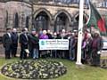 Flag raising to mark the 42nd Bangladesh Independence Day 