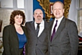 Janice Percy, Philip Barrett and Simon Danczuk MP