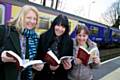 Rochdale’s commuters got a surprise on Tuesday evening as Northern Rail celebrated World Book Night on board its evening services from Manchester