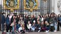 Siddal Moor students at Buckingham Palace